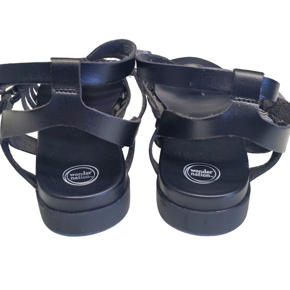 NWT Wonder Nation Girls Gladiator Sandals  Spring/Summer Size 5 - Picture 6 of 9